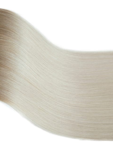 Sky hair extension shade